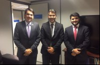 Tavares e Rodrigo Hagge buscam melhorias para itapetinga em brasília